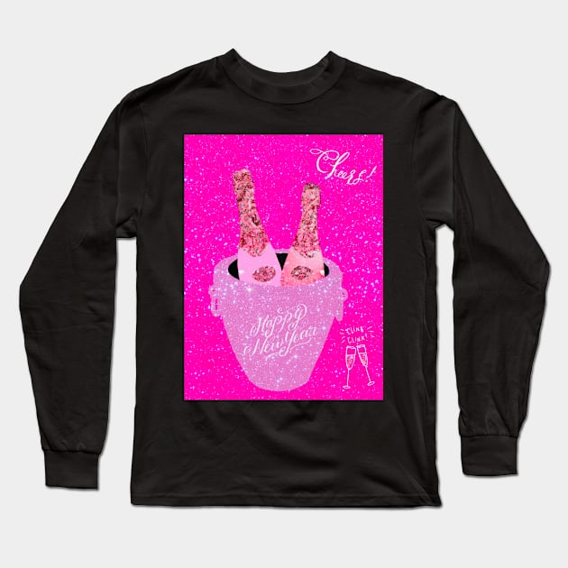 Clink Clink! No. 2 Long Sleeve T-Shirt by asanaworld